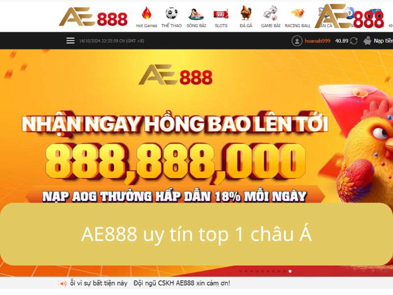 Trò chơi đa dạng tại AE888 Casino: Từ cá cược thể thao đến game bài và Slots
